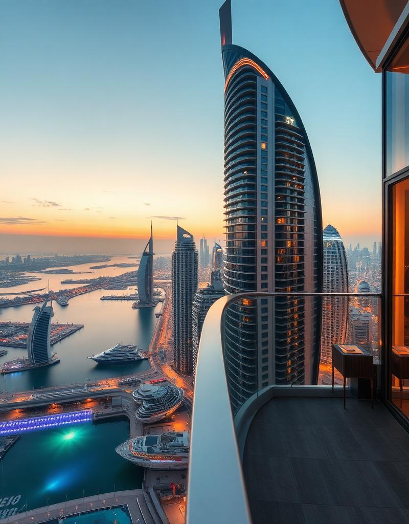 Dubai skyline — internationale vastgoedmarkt